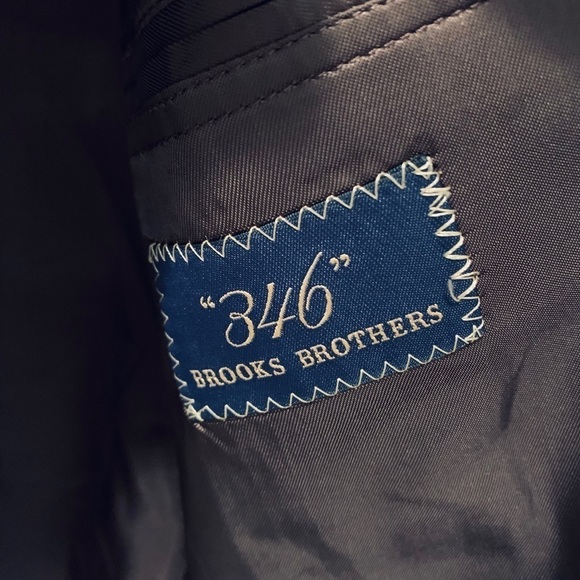 Brooks Brothers “346” Black Corduroy Sport Coat - Picture 5 of 9